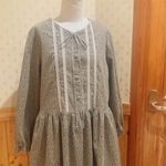SALE  コーデュロイお洒落ワンピース