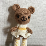 くまちゃんバレリーナ「くまりーな」きいろ