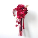 【SALE20 %OFF】2Way✧‧˚芍薬の艶やかしめ飾り/お正月後はスワッグとしてお飾りいただけます/アーティフィシャルフラワー/しめ飾り/しめ縄/正月飾り