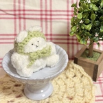 おまめくまちゃん　みるくせーき・まっちゃ　ぬいぐるみ