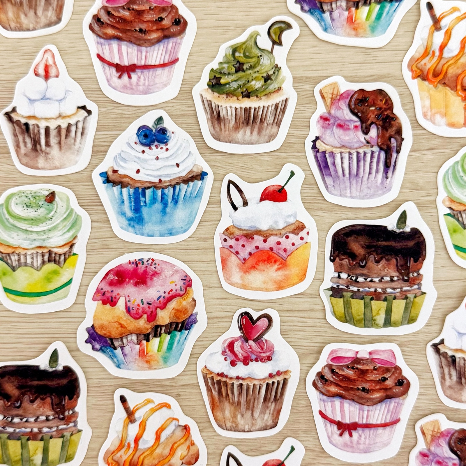 カップケーキ フレークシール - & colors | minne byGMOペパボ 国内