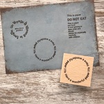 【cona3 design】Have a wonderful paper life ナチュラルver. - Natural ver. - [ラバースタンプ]