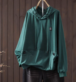 新しい ゆったり とした ファッション 長袖Tシャツの上着
