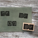 【cona3 design】(BLACK LABEL) It would be very helpful~ ナチュラルver. - Natural ver. - [ラバースタンプ]