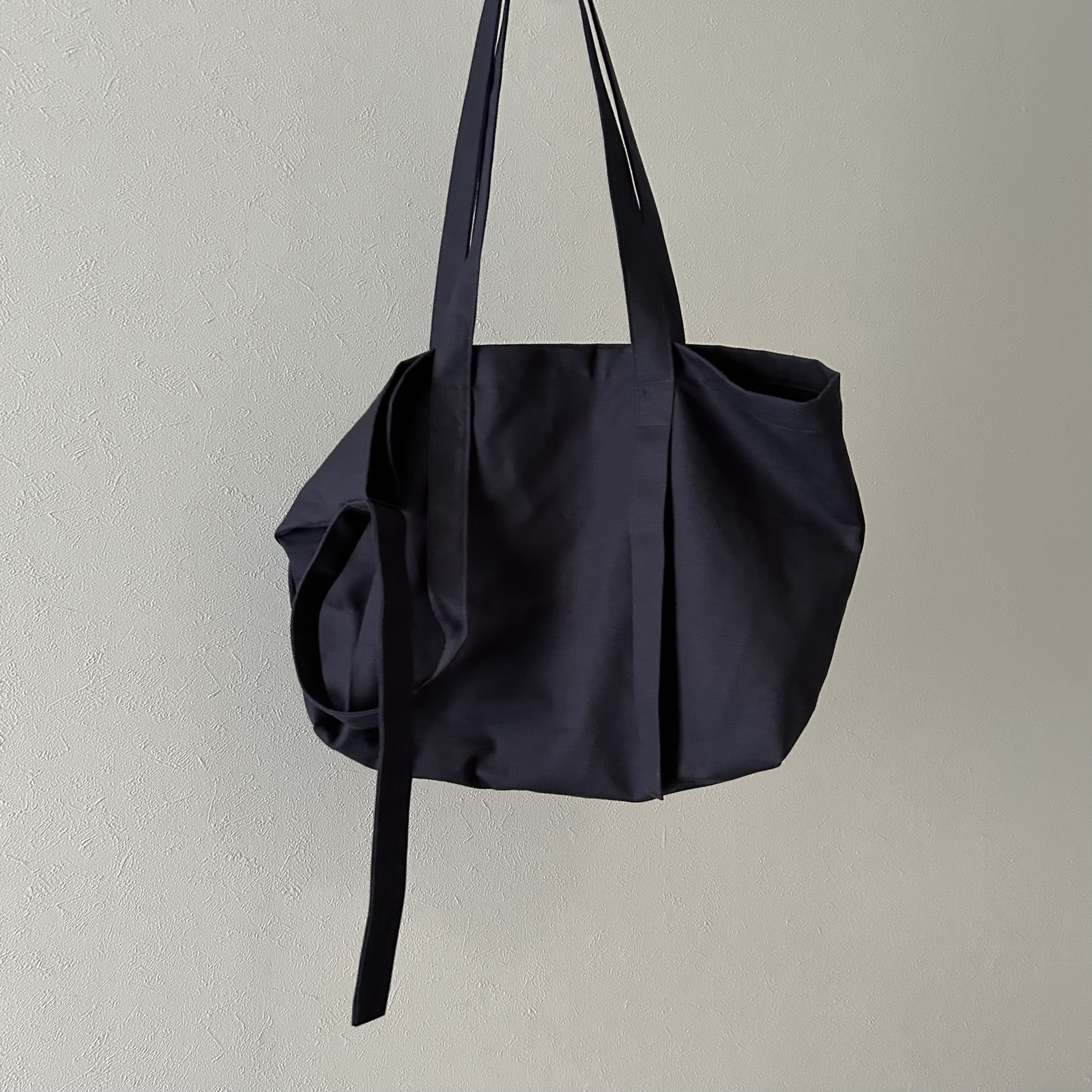 TOTE BAG　ひもトート　D-NAVY