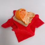 みかん剥いちゃいました箸置き🍊