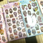 ぷにぷにシール ボンボンドロップシール ぷくぷくシール4枚セット