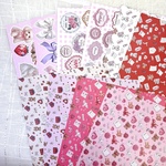 ５０枚【新作】Nico's Favorites＋コラージュペーパー　デザインペーパーセット　A4