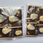 【福袋】セキセイインコ和菓子のチャームと根付けの4点セット