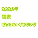 2026年福袋（イヤリング）