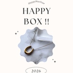 happy box 2026 !! Just Flow. 福袋 イヤリング ピアス ネックレス 選べる