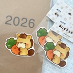 【2026年限定】耐水性 うまステッカー
