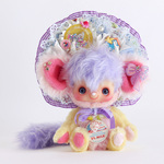 1点もの　Monster Lulu  ボンネット付パープル　モンスターのアートドール