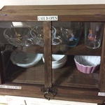 パン屋さんのカフェショーケース