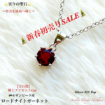 ⭐️SALE🉐1500円⭐️【宝石質】ガーネット🌙1月誕生石✨Silver925.Top✨ジュエリー天然石ネックレス💫 頑張るご自身へのご褒美に💕