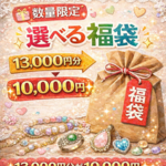 リクエストがあったので再販します★13,000円分選べる！自分で選べる福袋★10,000円コース