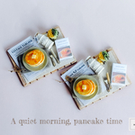 静かな朝、パンケーキの時間🥞set1