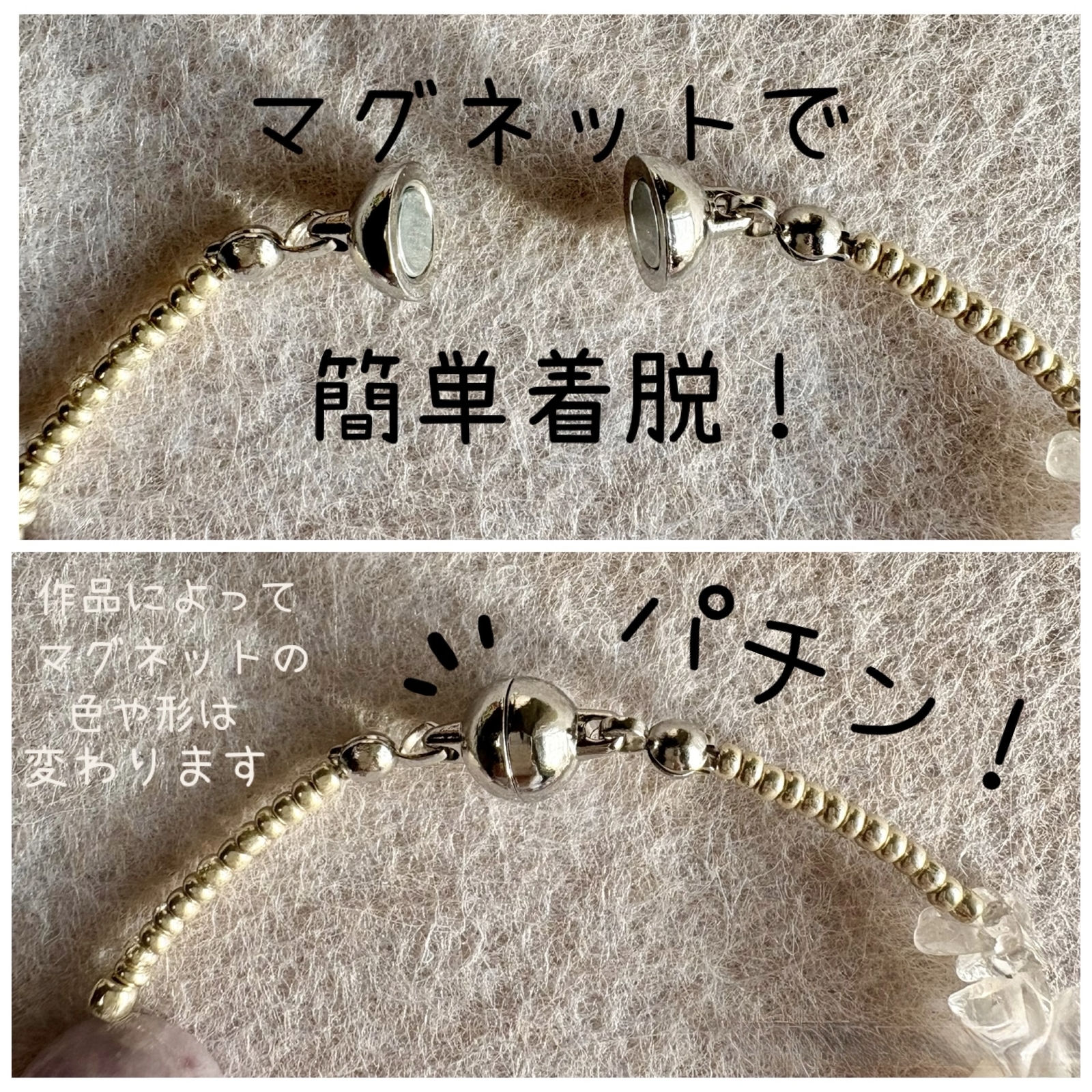 ✞ガーネットクロスチャームブレスレット✞ - jumoë | minne byGMO