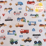 🚒ランチョンマット （サイズオーダー可）はたらく車 たち 入園準備 や毎日のランチタイムにピッタリ‼︎ 消防車 救急車 ショベルカー　クレーン車 パトカー はしご車 