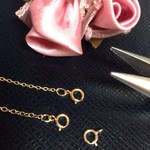 【14kgf】引き輪（ヒキワ）パーツ　Gold Filled （ゴールドフィルド・金張り）4個　5mm