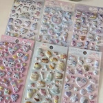 【セット売り】ぷっくりシール6種