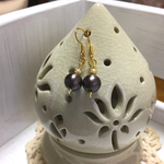 シンプルパールピアス