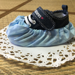 靴カバー☆水色スター