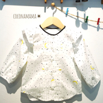 星降る夜★肩フリルピンタックシャツ♡