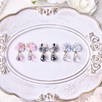 New✧︎《全3色》 薔薇 ＆ しずく ピアス/イヤリング
