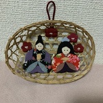  ちりめん細工：雛の飾り(5)
