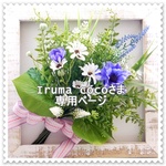 Iruma🐾coco🐾さま　専用ページ