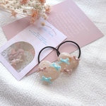 ꫛᥱꪝ＊love ribbon＊ リボンハートヘアゴム　2個組