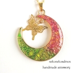 jelly♡clear moonネックレス