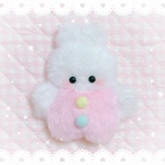 ふわふわうさちゃんのちいさなぬいぐるみ🍼︎💕︎