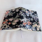 和柄ブックカバー(文庫本サイズ)芍薬
