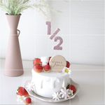 ゲスト様　マカロンといちごいっぱい可愛いお花のミニクレイケーキ♪バースデーケーキ♡1歳誕生日ケーキ　記念日　お祝い　オーダーページ