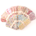 花柄　ホルダー型布ライナー　おりものライナー　オーガニックコットンネル
