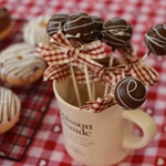chocolate lollipop