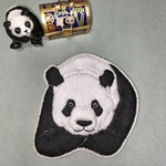 リーリー🐼刺繍ブローチ