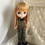 [再販4]ブライス オーバーオール ビンテージブルー