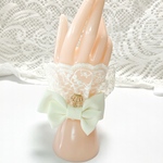 Cream crown bareお袖留