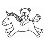 ユニコーンに乗ったクマティ