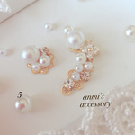  【5】アリエルモチーフ♡♡イヤーカフ＆ピアス(イヤリング)