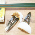 焼き餃子パッチンピン２個セット☆リアルフェイクデコ★