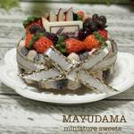 ミニチュア♡シャルロットケーキ
