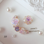 【10】ジャスミンモチーフ＊イヤーカフ＆ピアス(イヤリング)