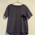 カメレオン柄　レディースTシャツ上下セット【S～LL】