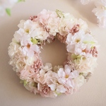 桜、ふわり　スプリングリース　直径約20cm