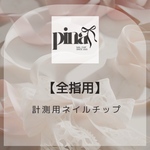 【全指】サイズ計測用ネイルチップ
