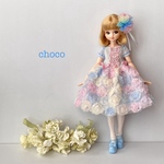 リカちゃん服　ブライス服　rose rose🌹